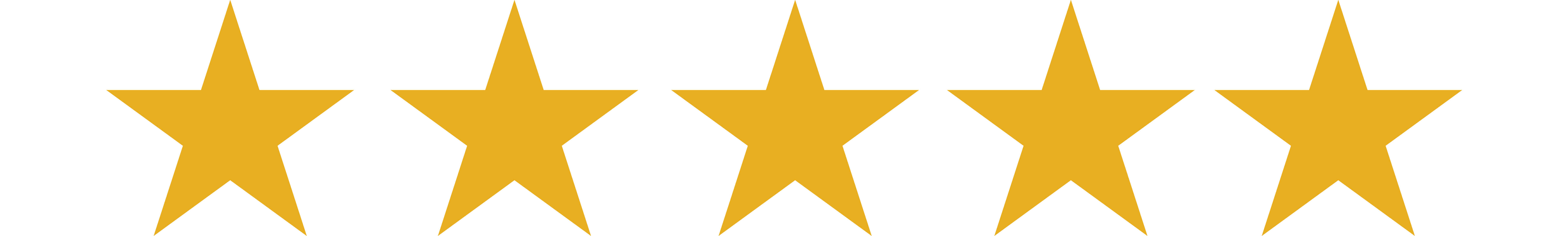 Five Star Reviews